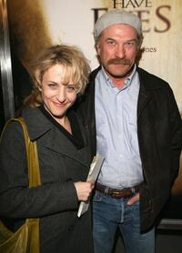 Bitty Schram and Ted Levine at the premiere of "The Hills Have Eyes."