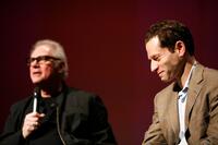 Barry Levinson and Jeremy Schaap at the 2007 Tribeca Film Festival for screening and Q&A for "The Natural".