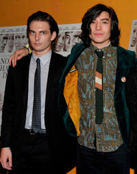 Sam Levinson and Ezra Miller at the New York premiere of "Another Happy Day."
