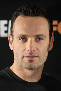 Andrew Lincoln at the photocall of "The Walking Dead." 