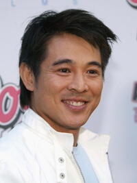 Jet Li at the Hollywood premiere of "Hero."