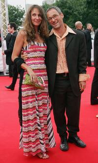 Sabine Lidl and Director Dani Levy at the Deutscher Filmpreis, the German Film Awards.