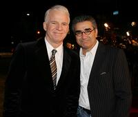 Eugene Levy and Steve Martin at the Los Angeles premiere of "Cheaper By The Dozen 2."