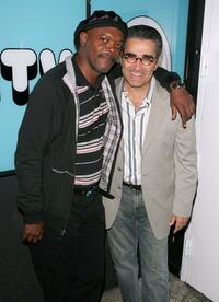 Eugene Levy and Samuel L. Jackson make an appearance on MTV's Total Request Live.