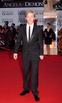 Thure Lindhardt at the world premiere of "Angels & Demons."