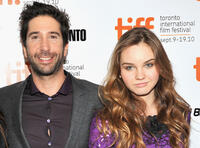Director David Schwimmer and Liana Liberato at the Canada premiere of "Trust" during the 35th Toronto International Film Festival.