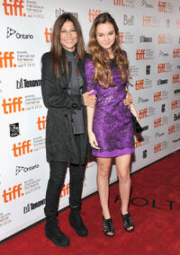 Catherine Keener and Liana Liberato at the Canada premiere of "Trust" during the 35th Toronto International Film Festival.