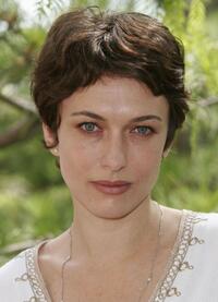 Natacha Lindinger at the photocall of "Le Maitre du Zodiaque" during the 46th Annual Monte Carlo Television Festival.