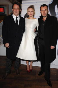 Vincent Lindon, Diane Krugger and Director Fred Cavay at the Paris premiere of "Pour Elle."