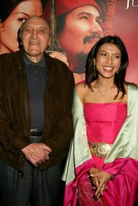 Len Lesser and Tiara Jacqueline at the screening of "The Princess of Mount Ledang."