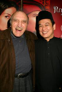 Len Lesser and Director Saw Teong Hin at the screening of "The Princess of Mount Ledang."