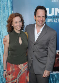 Kelly Lester and Loren Lester at the California premiere of "Hung" Season 2.
