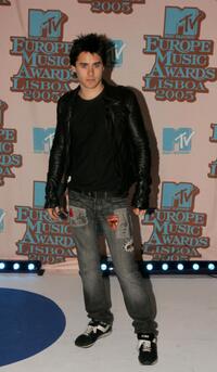 Jared Leto at the 12th annual MTV Europe Music Awards 2005.