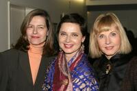 Isabella Rossellini, Pia Lindstrom and Guest at the after party of the world premiere of "The Stendhal Syndrome."