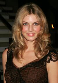Angela Lindvall at the celebration of 20 years of the Donna Karan brand.
