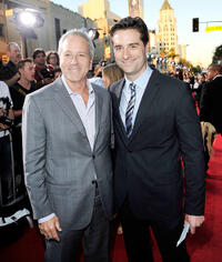 David Hoberman and Todd Lieberman at the premiere of "Surrogates."