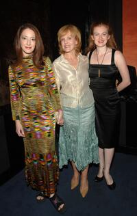 Clea Lewis, Deborah Rush and Mireille Enos at the after party of the opening of "Absurd Person Singular."