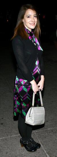 Clea Lewis at the premiere party of "Fired."