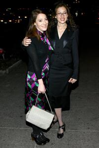 Clea Lewis and Director Annabelle Gurwitch at the premiere party of "Fired."