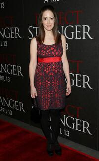 Clea Lewis at the premiere of "Perfect Stranger."