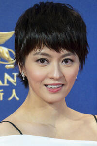 Gigi Leung at the 13th Asian Film Awards in Hong Kong.