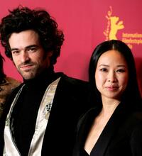 Romain Duris and Linh-Dan Pham at the photocall of "De Battre Mon Coeur Sest Arrete" during the 55th Annual Berlinale International Film Festival.