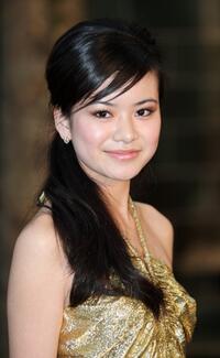 Katie Leung at the European premiere of "Harry Potter And The Order Of The Phoenix."