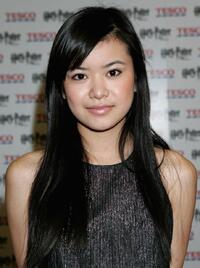 Katie Leung at the photocall in Tescos Extra Watford.
