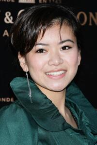 Katie Leung at the Moet and Chandon "Mirage" evening in Holland Park.