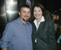 Richard Linklater and Sherry Lansing at the premiere of "School of Rock."