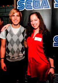 Cody Linley and Jyll Saskin at the SEGA Launch of "Super Monkey Ball Step & Roll" for The Wii.