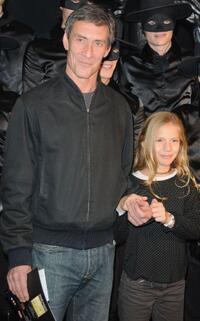 Francois Levantal and Gina at the Gala premiere of "Zoro."