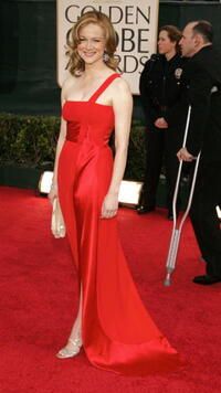 Laura Linney at the 63rd Annual Golden Globe Awards in L.A.