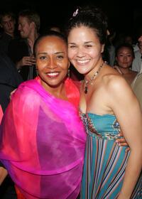 Jenifer Lewis and Alexandria Wailes at the after party of the premiere of "Mother Courage And Her Children."