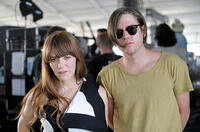Jenny Lewis and Johnathan Rice at the Coachella Valley Music & Arts Festival in California.
