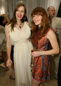 Liz Goldwyn and Jenny Lewis at the Rodarte Cocktail Party.
