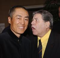 Jerry Lewis and Zhang Yimou at The 30th Annual Los Angeles Film Critics Association Awards.