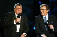 Jerry Lewis and Steve Lawrence at the 39th Annual Jerry Lewis MDA Labor Day Telethon.
