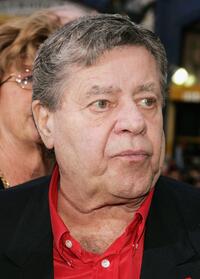Jerry Lewis at the California premiere of "Poseidon".