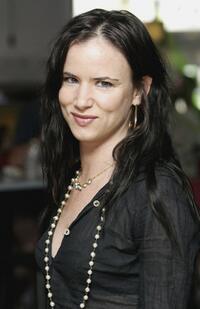 Juliette Lewis and Martin Henderson at the after party following the premiere of "Little Fish".