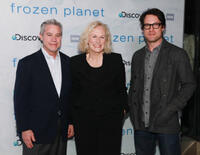David Wargo, Glenn Close and John Light at the New York premiere of "Frozen Planet."
