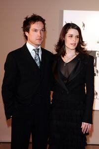 John Light and Neve Campbell at the Nijinsky Awards ceremony.