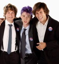 Alex D. Linz, Luke Eberl and Escher Holloway at the 2007 CineVegas film festival.