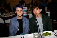 Director Luke Eberl and Alex D. Linz at the CineVegas Film Festival.