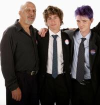 Erick Avari, Alex D. Linz and Luke Eberl at the 2007 CineVegas film festival.