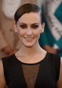 Erica Linz at the premiere of "Cirque du Soleil: Worlds Away 3D" during the Dubai International Film Festival.