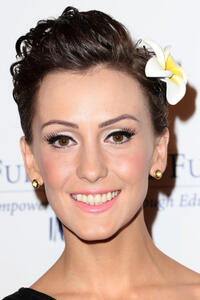 Erica Linz at the Fullfillment Fund's STARS 2012 Benefit Gala in California.