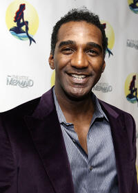 Norm Lewis at the after party of the Broadway Opening Night of "The Little Mermaid" in New York.