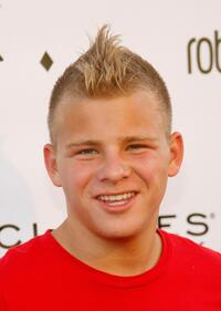 Jonathan Lipnicki at the opening of Davante Rodeo Store.