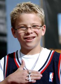 Jonathan Lipnicki at the Hollywood premiere of "Holes."